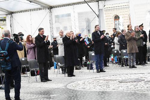 La visita ufficiale dei Presidenti italiano e sloveno Sergio Mattarella e Borut Pahor per celebrare la nomina a Capitale europea della cultura 2025 di Nova Gorica e Gorizia, alla quale ha partecipato il governatore del Friuli Venezia Giulia Massimiliano Fedriga.